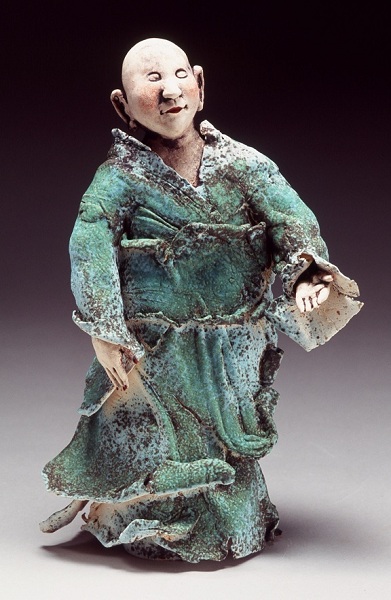 2001 Little Buddha (10''x6''x5'') Porcelain Little Buddha