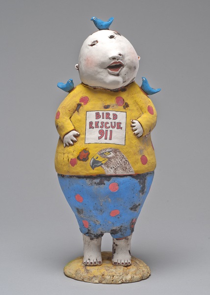 2013 Bird Rescue 911 (15''x5''x5'') Porcelain Bird Rescue 911